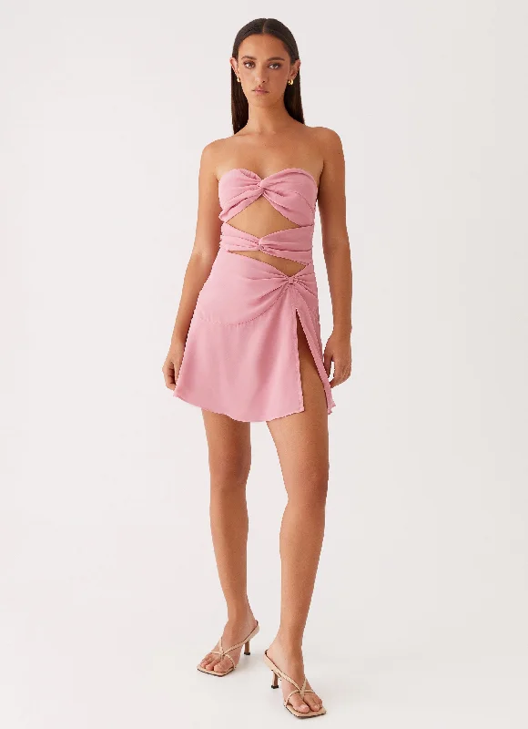 Coco Haven Mini Dress - Pink