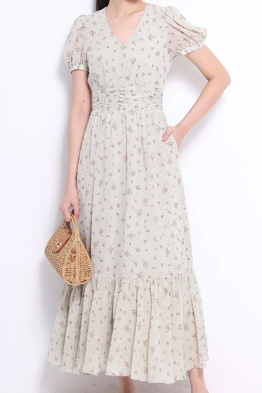 Lily Chiffon Floral Dress