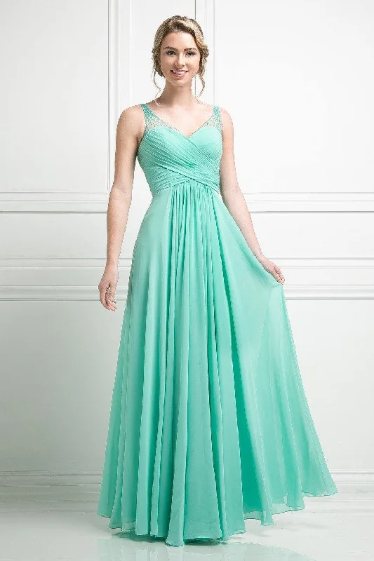 Cinderella Divine CJ214 Formal Long Dress Bridesmaid