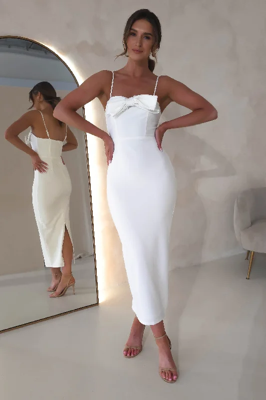 Lindley Bodycon Maxi Dress | White