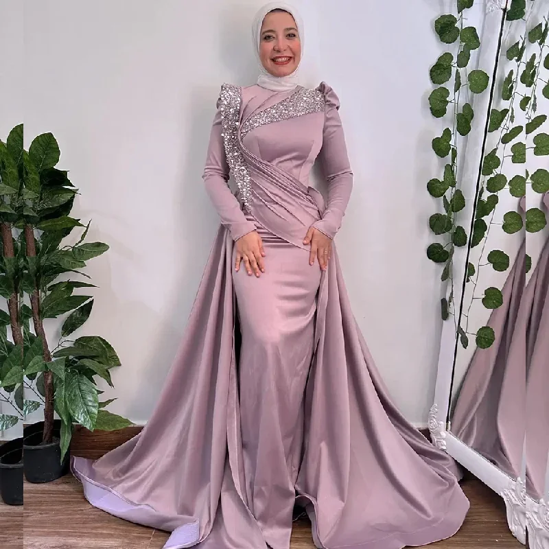 dusty-pink-mermaid-evening-dresses-with-overskirt-long-sleeves-sweep-train-pleats-sequined-beading-hijab-women-robe-de-soiree