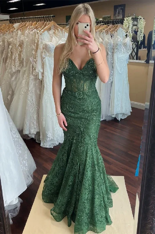 green-lace-beaded-sweetheart-mermaid-long-prom-gown