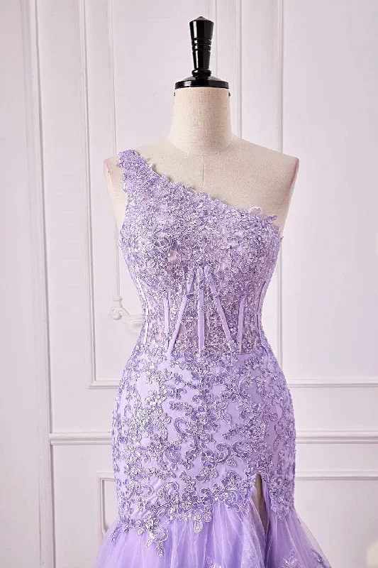 mermaid-one-shoulder-lavender-sequin-appliqeus-ruffle-prom-dress