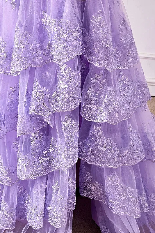 mermaid-one-shoulder-lavender-sequin-appliqeus-ruffle-prom-dress