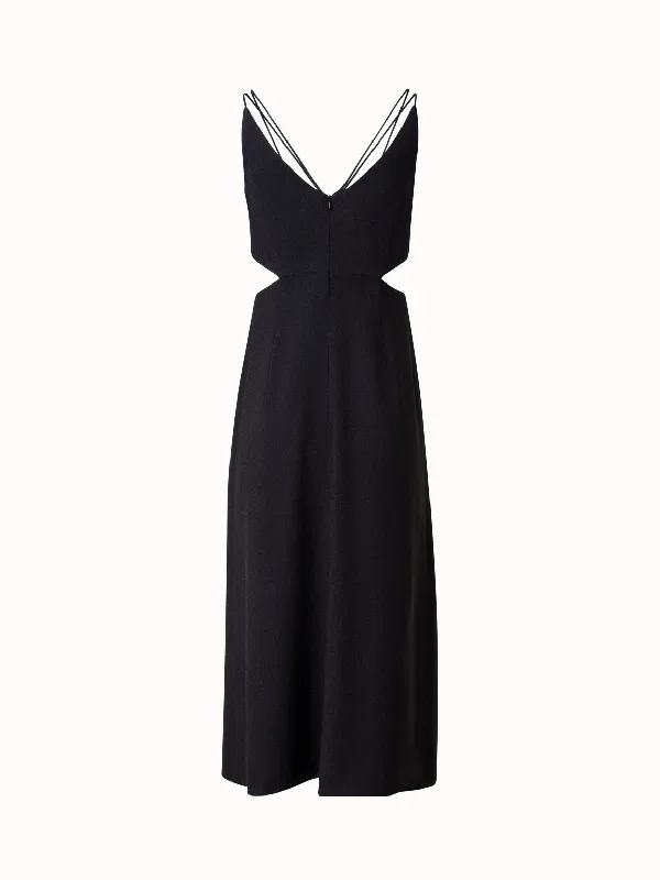 midi-dress-with-side-cut-outs-black