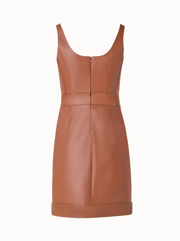 sleeveless-leather-sheath-dress-vicuna