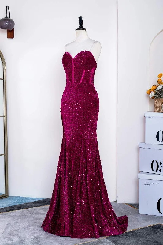 sweetheart-fuchsia-sequin-mermaid-prom-dress